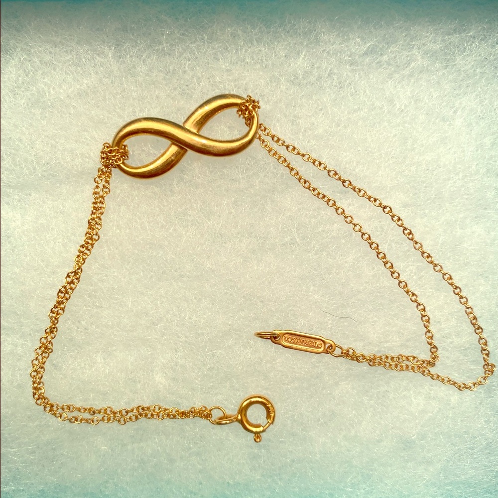 Tiffany Rose Gold Infinity Bracelet